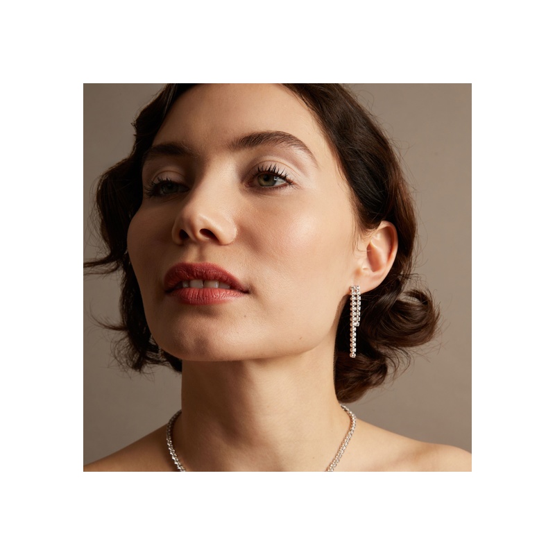 Aurate x Marilyn Monroe: Birth of a Star Tennis Earrings - 图片 6