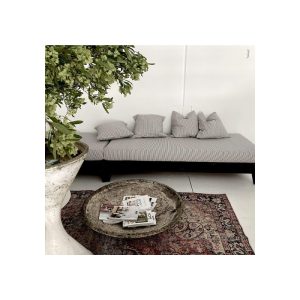 Reclaimed Wood Moroccan Lounger