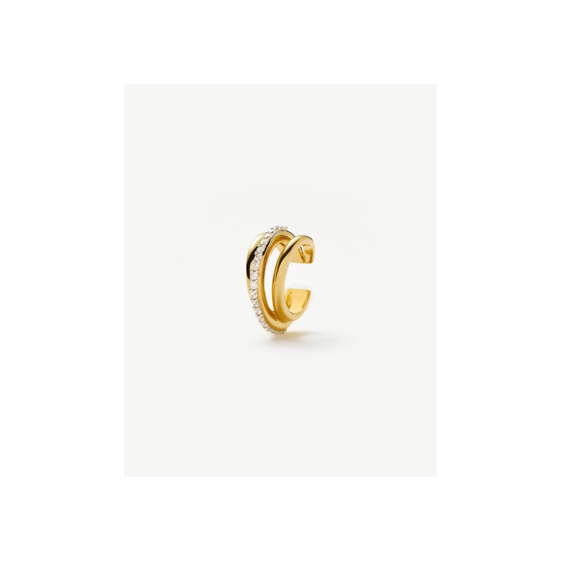 Celestial Pave Ear Cuff | 18ct Gold Plated/Cubic Zirconia
