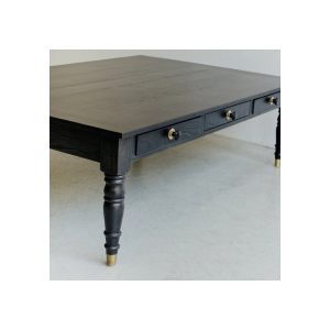 Reclaimed Wood Turned Leg Coffee Table