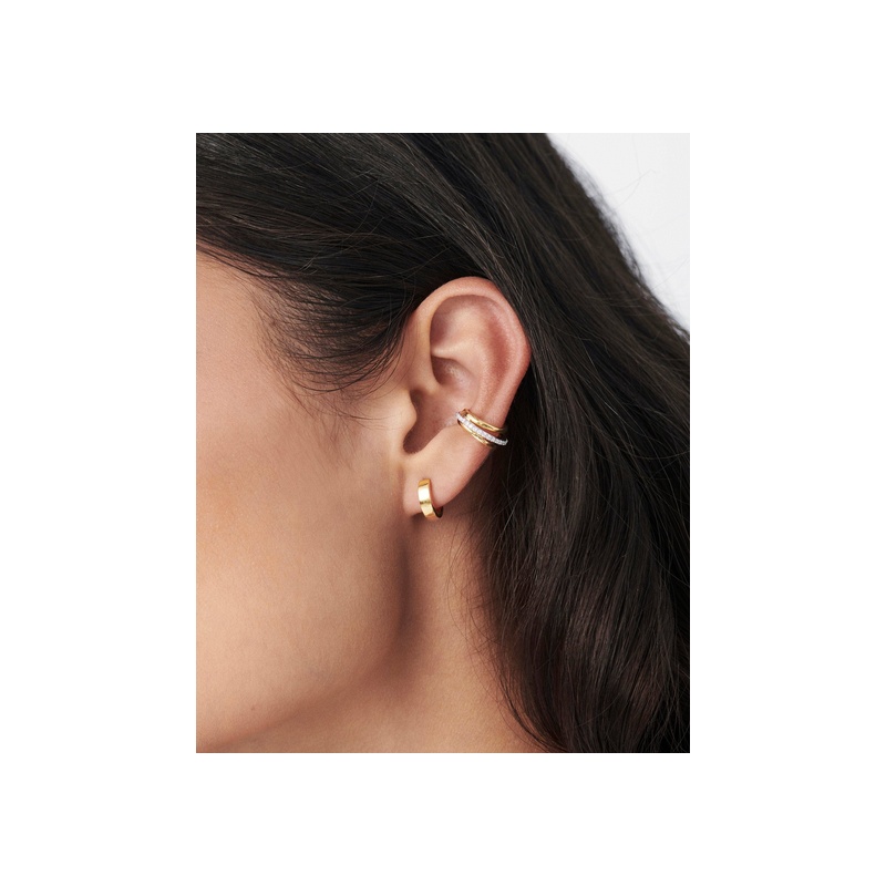 Celestial Pave Ear Cuff | 18ct Gold Plated/Cubic Zirconia - 图片 2