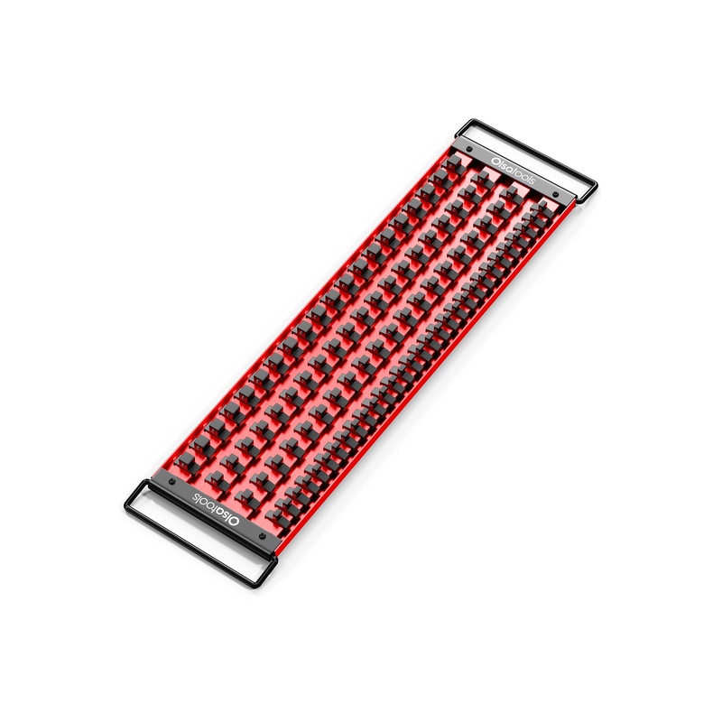 90-Slot Portable Aluminum Socket Tray