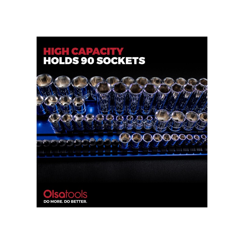 90-Slot Portable Aluminum Socket Tray - 图片 11