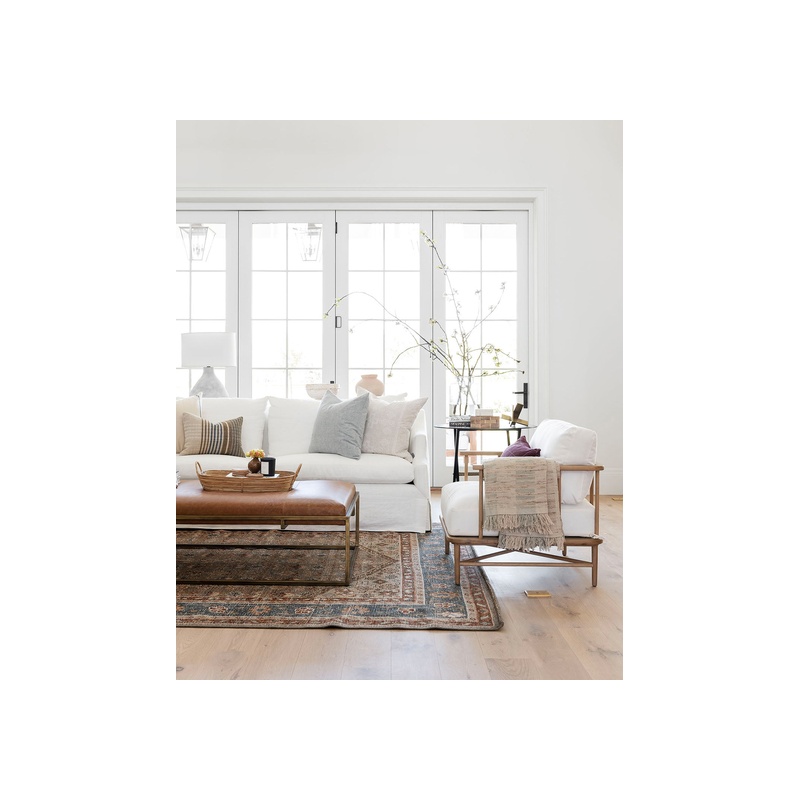 Harlow Leather Coffee Table - 图片 2