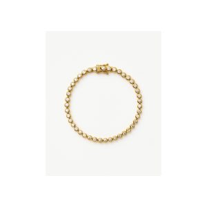 Tennis Round Bracelet | 18ct Gold Plated Cubic Zirconia