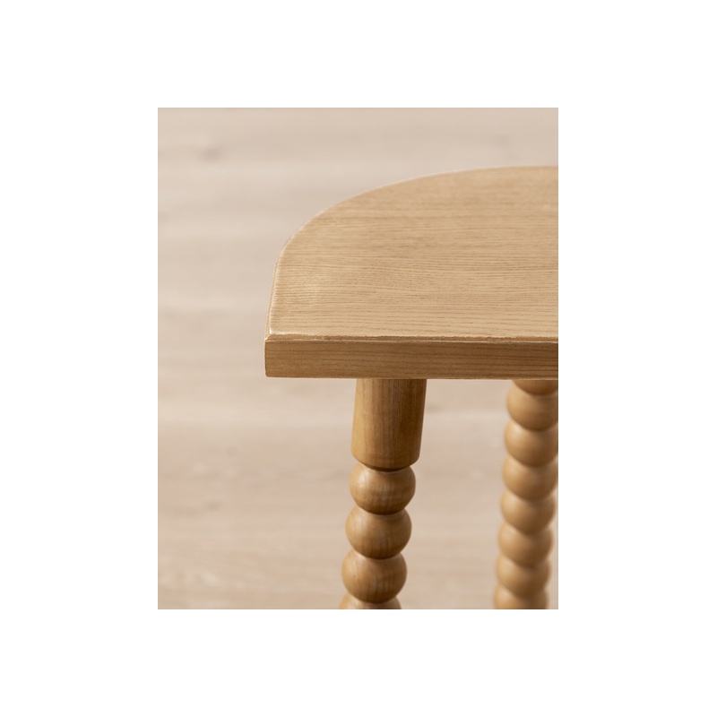 Alice Honey Wood Stool - 图片 6