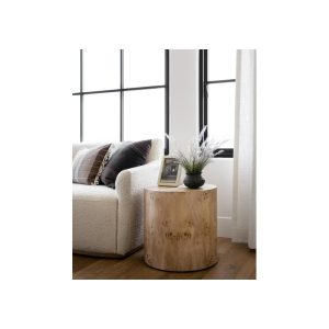 Burl Wood Side Table