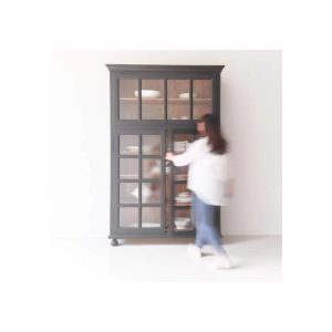 Reclaimed Wood Transom Cabinet