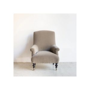 Bellecour Arm Chair | Emile Velvet Stone
