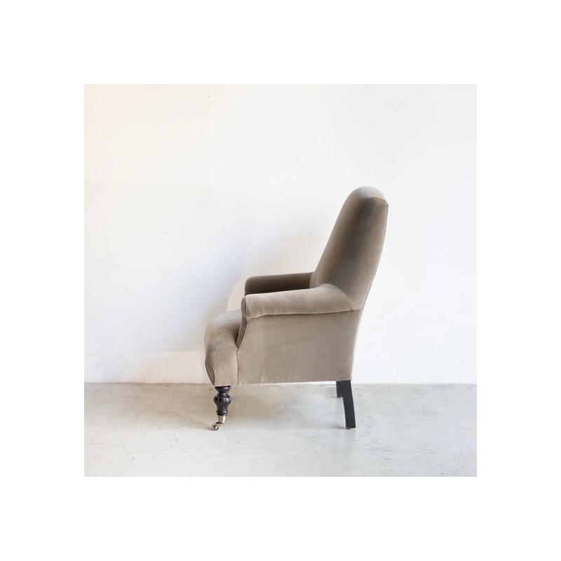 Bellecour Arm Chair | Emile Velvet Stone - 图片 2