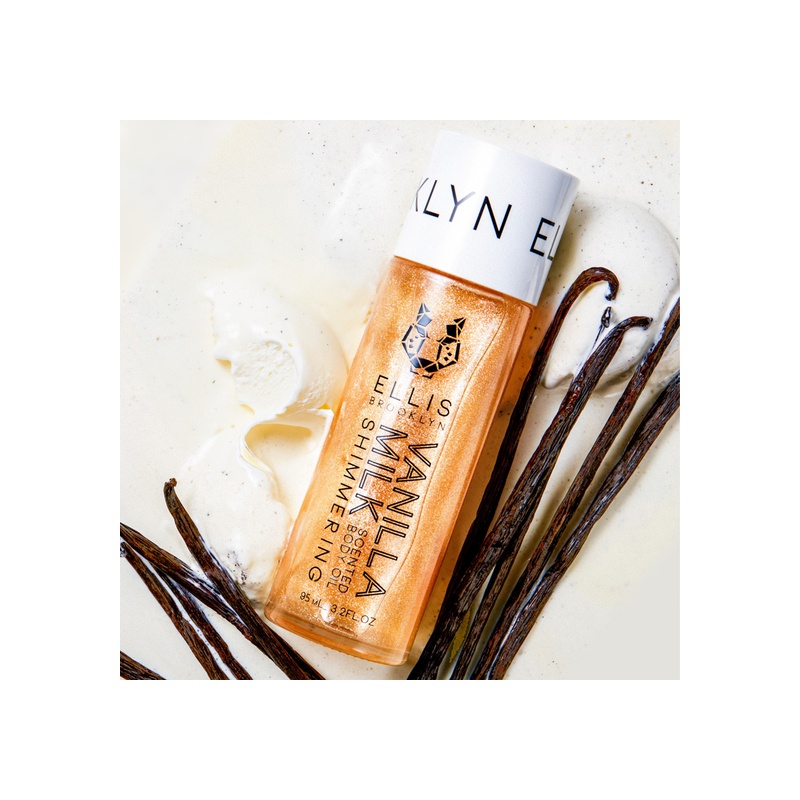 VANILLA MILK SHIMMERING SCENTED BODY OIL - 图片 2