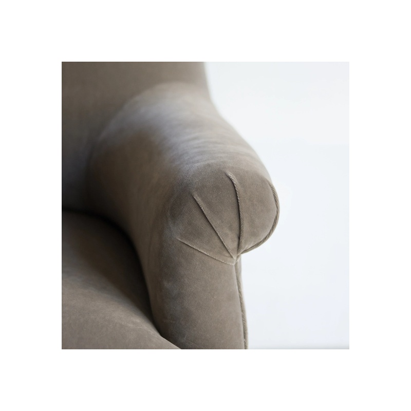 Bellecour Arm Chair | Emile Velvet Stone - 图片 4