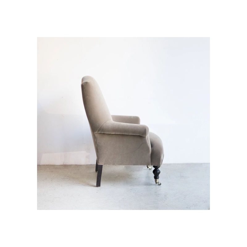 Bellecour Arm Chair | Emile Velvet Stone - 图片 5