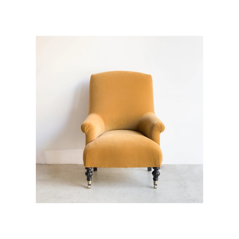 Bellecour Arm Chair | Emile Velvet Caramel