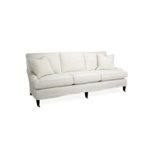 English Arm Slipcovered Sofa