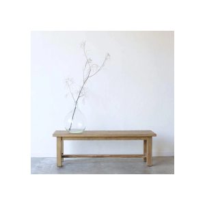 French Inspired Reclaimed Wood Farm Bench