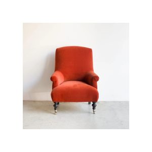 Bellecour Arm Chair | Emile Velvet Burnt Orange