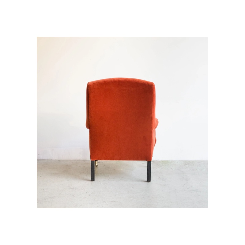 Bellecour Arm Chair | Emile Velvet Burnt Orange - 图片 5
