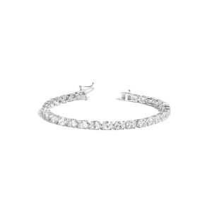 Lab Grown Diamond Oval Tennis Bracelet