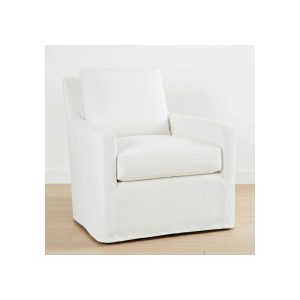 Square Arm Slipcovered Chair