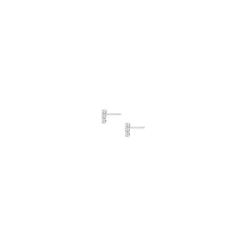 Petite Lab Grown Diamond Tennis Earrings - 图片 14