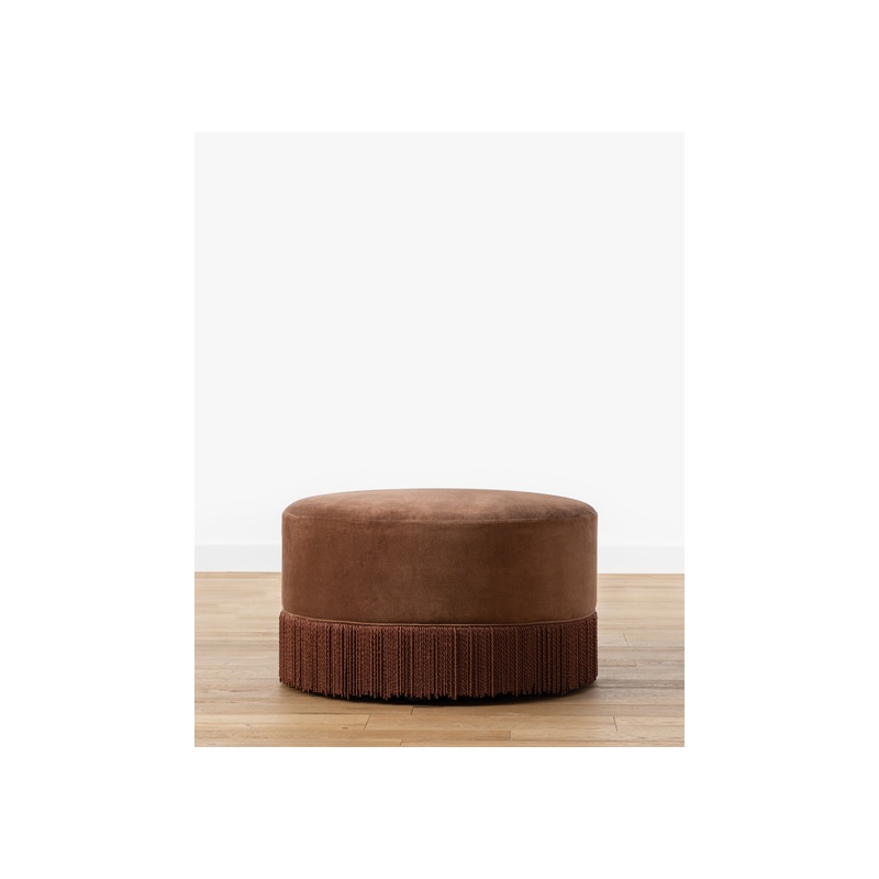 Astrid Fringe Ottoman