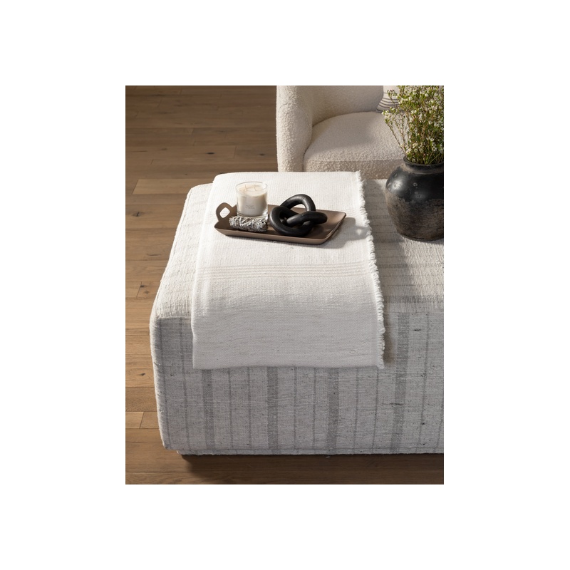 McKay Rectangle Ottoman - 图片 2