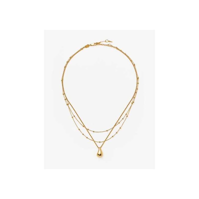 The Everyday Layering Necklace Set | 18ct Gold Vermeil - 图片 4