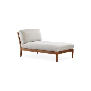 St. Tropez Outdoor Chaise with Cushions