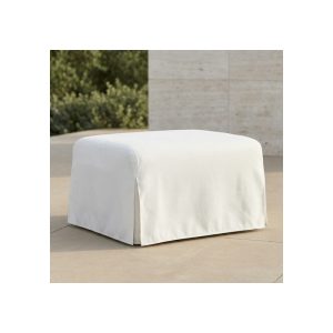 St. Tropez Outdoor Slipcovered Ottoman