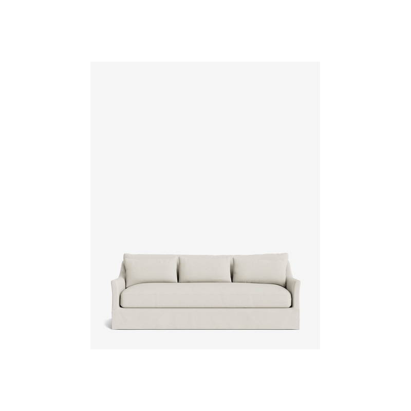 Wilhelmina Deep Slipcover Sofa (85"-110") - 图片 5