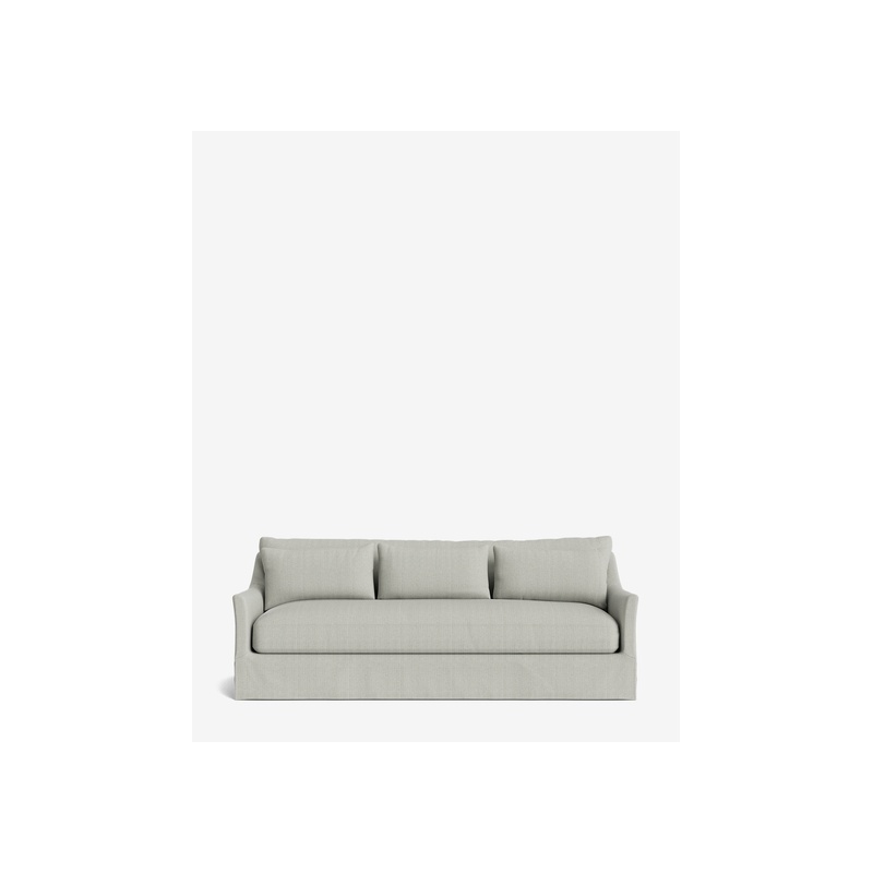 Wilhelmina Deep Slipcover Sofa (85"-110") - 图片 2