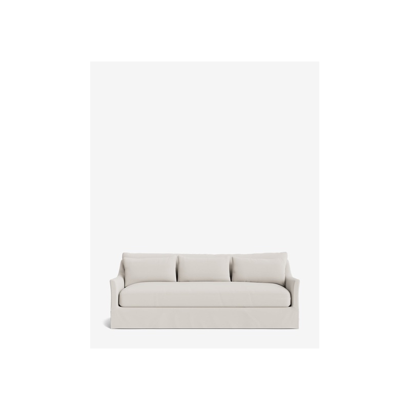Wilhelmina Deep Slipcover Sofa (85"-110") - 图片 12