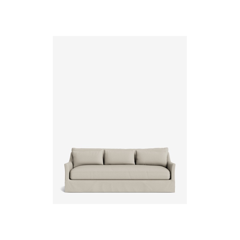 Wilhelmina Deep Slipcover Sofa (85"-110") - 图片 6