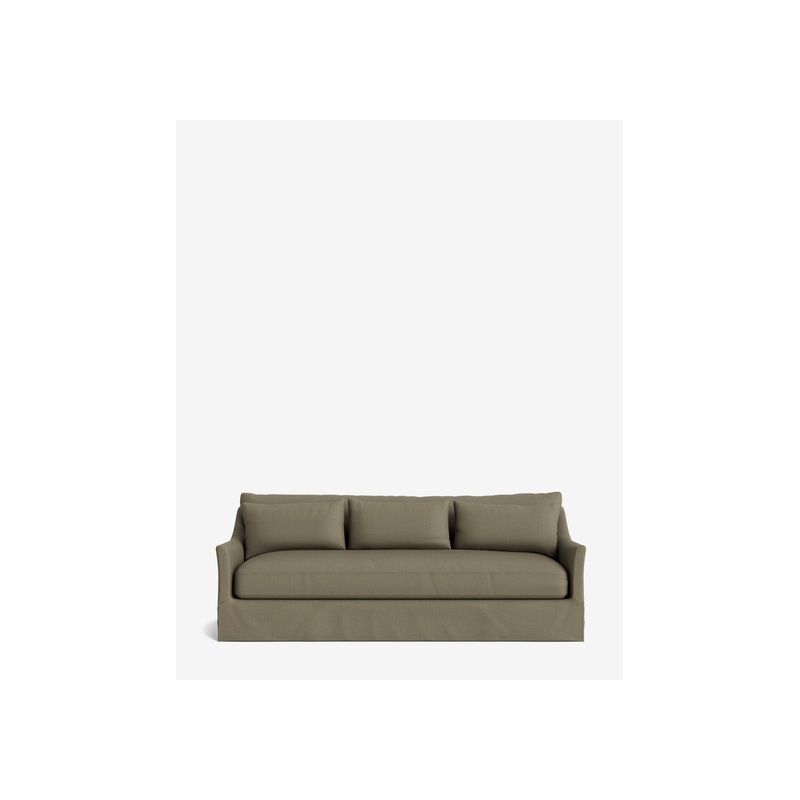 Wilhelmina Deep Slipcover Sofa (85"-110") - 图片 9