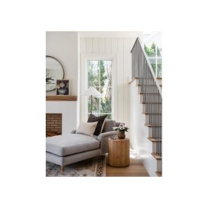 Lucille English Roll Arm Chaise Lounge
