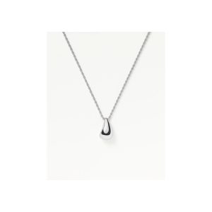 Savi Sculptural Droplet Pendant Necklace | Sterling Silver