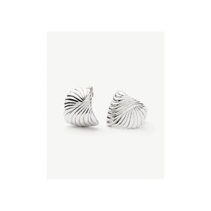 Ripple Oversized Stud Earrings