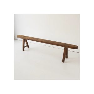 Antique Oak Farm Bench