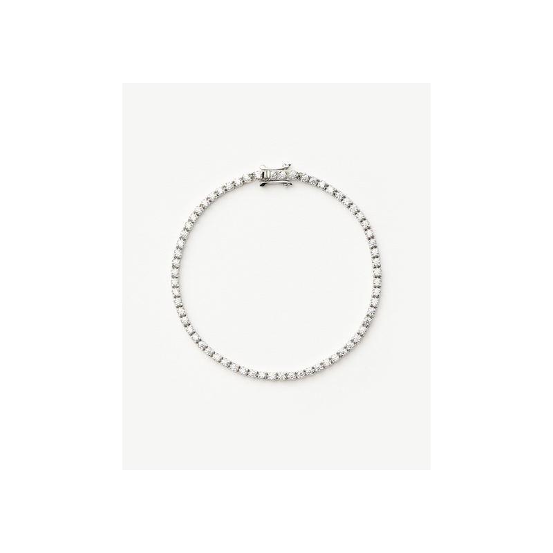 Classic Tennis Bracelet | Sterling Silver Cubic Zirconia