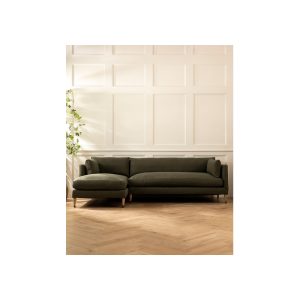 Haverford Upholstered Left Chaise Sectional 113"