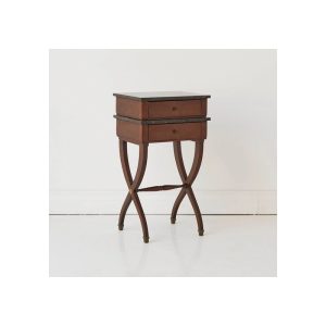 Antique Marble Bedside Table