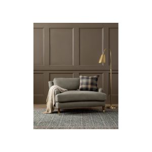 Lucille English Roll Arm Chair and a Half