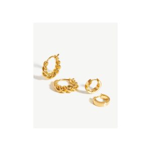 The Never-Take-Off Earring Set | 18ct Gold Vermeil