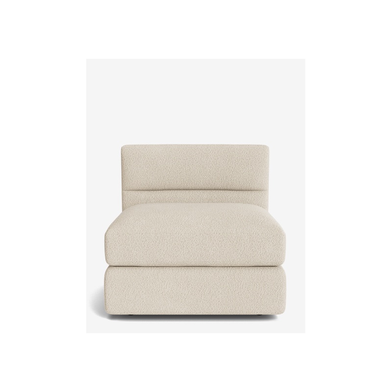 Claremont Modular Armless Chair - 图片 2
