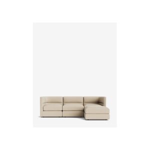 Claremont Modular Sofa with Ottoman 99"