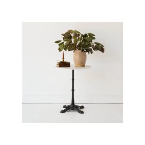 Vintage Marble Pedestal Table