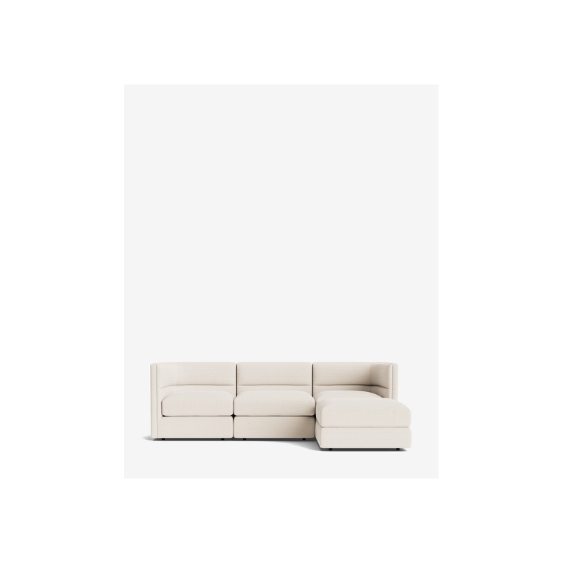 Claremont Modular Sofa with Ottoman 99" - 图片 10
