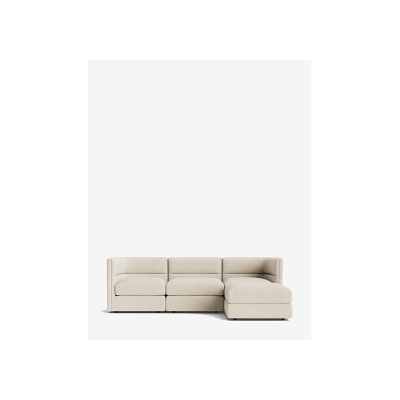 Claremont Modular Sofa with Ottoman 99" - 图片 16