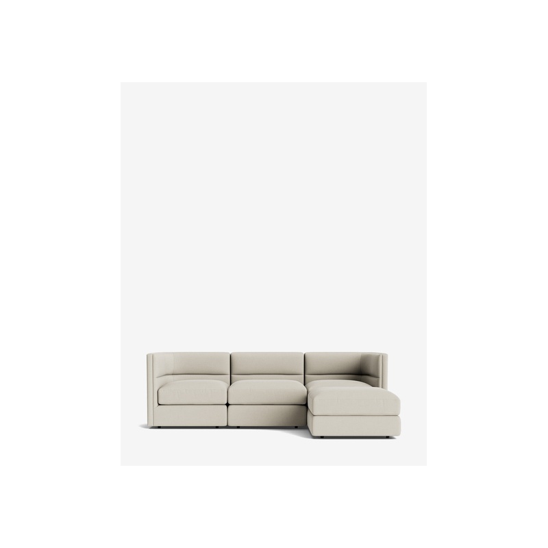 Claremont Modular Sofa with Ottoman 99" - 图片 33